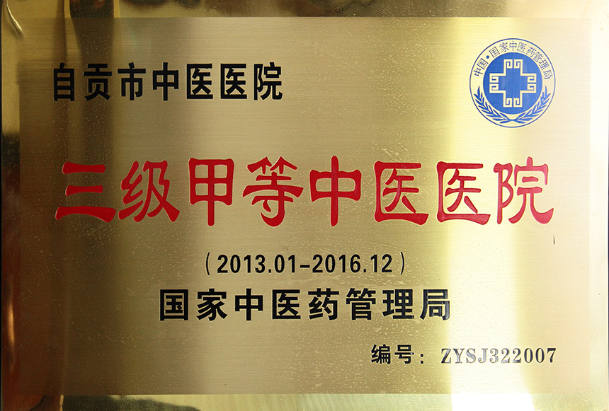 国家级三级甲等中医医院